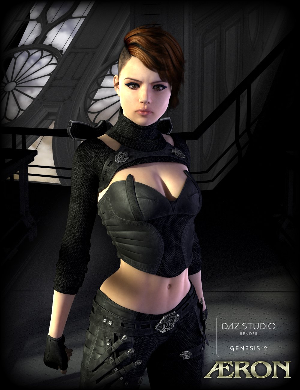 AERON for Genesis 2 Female(s) by: DarkStarBurningMindVision G.D.S., 3D Models by Daz 3D