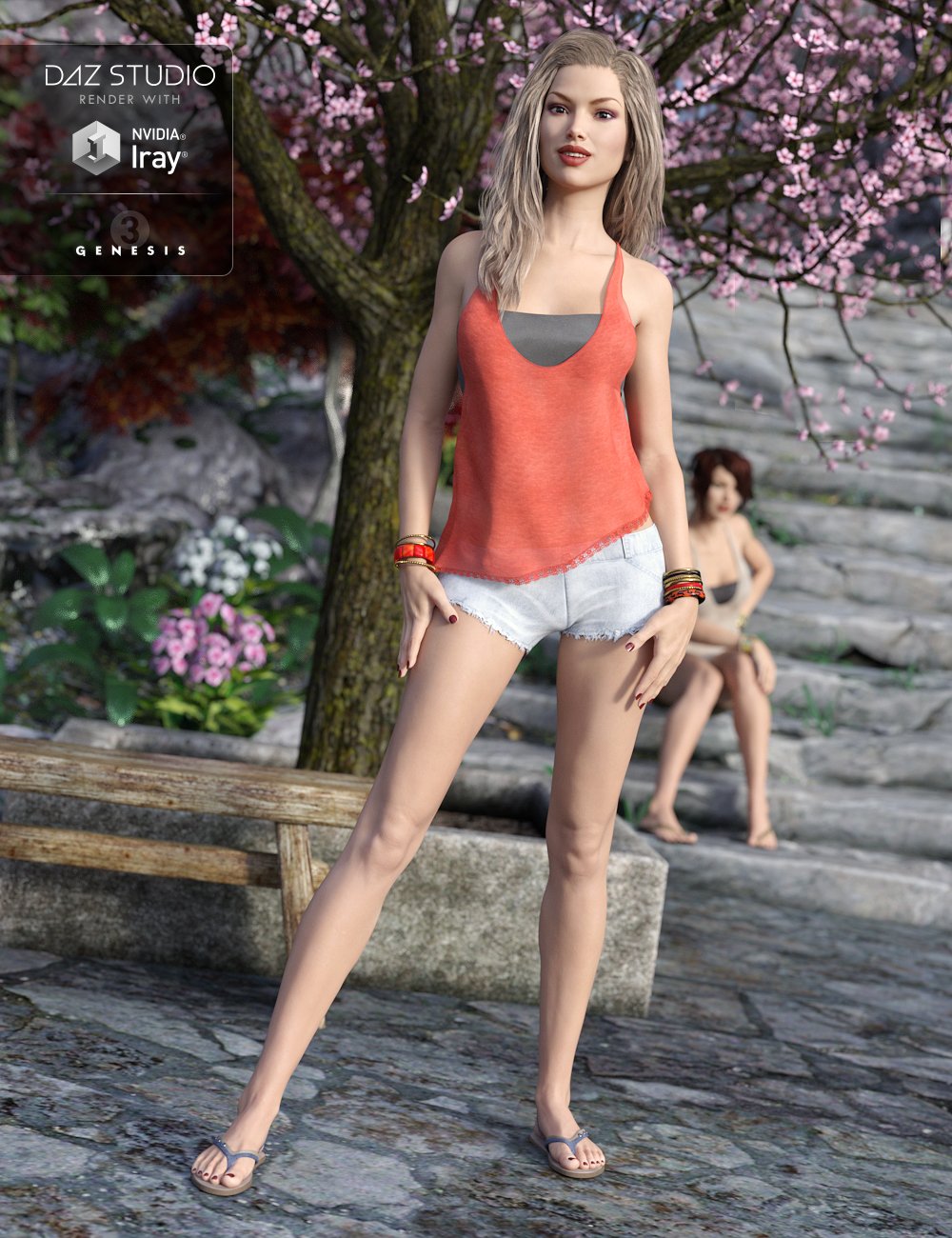 Casual Summer Textures Casual Summer Textures by: esha, 3D Models by Daz 3D
