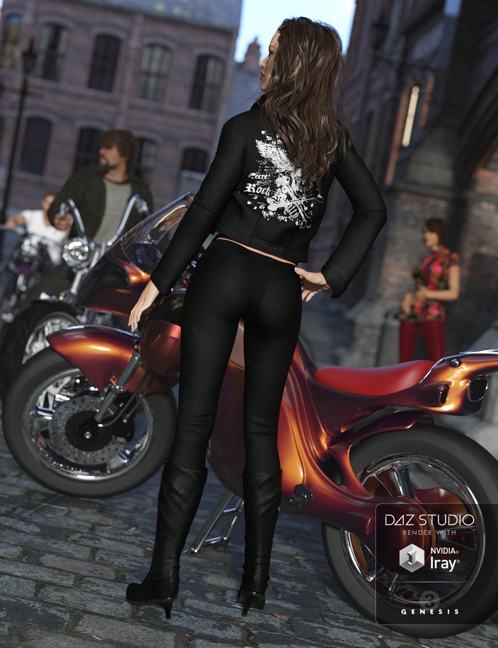 Vigilante Outfit for Genesis 3 Female(s) Vigilante Outfit for Genesis 3 Female(s) by: NikisatezShox-Design, 3D Models by Daz 3D