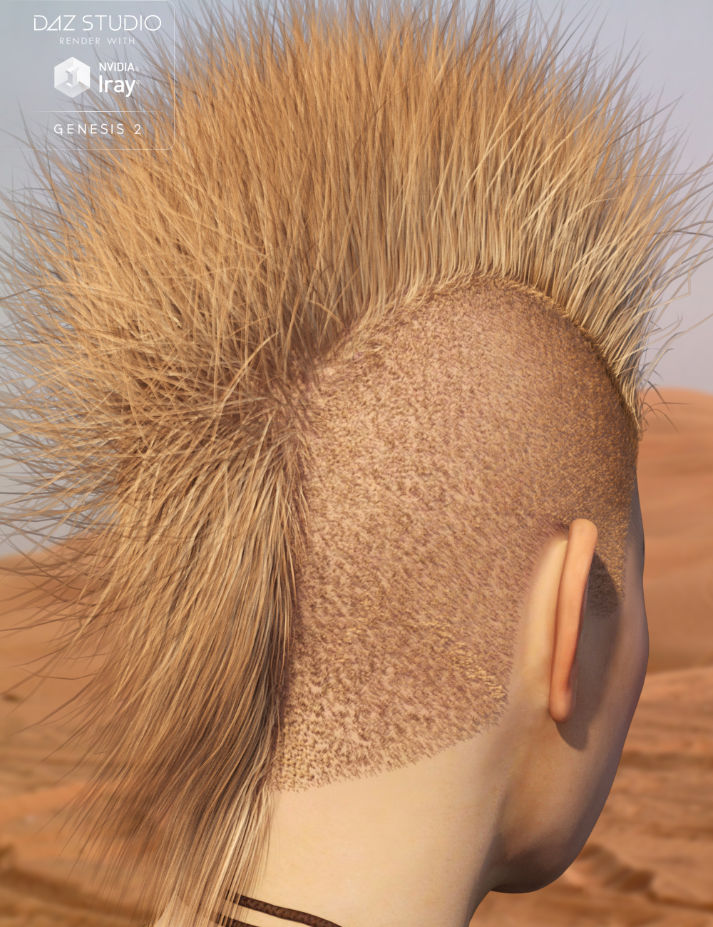 Mad Hair for Genesis 2 by: Nikisatez, 3D Models by Daz 3D