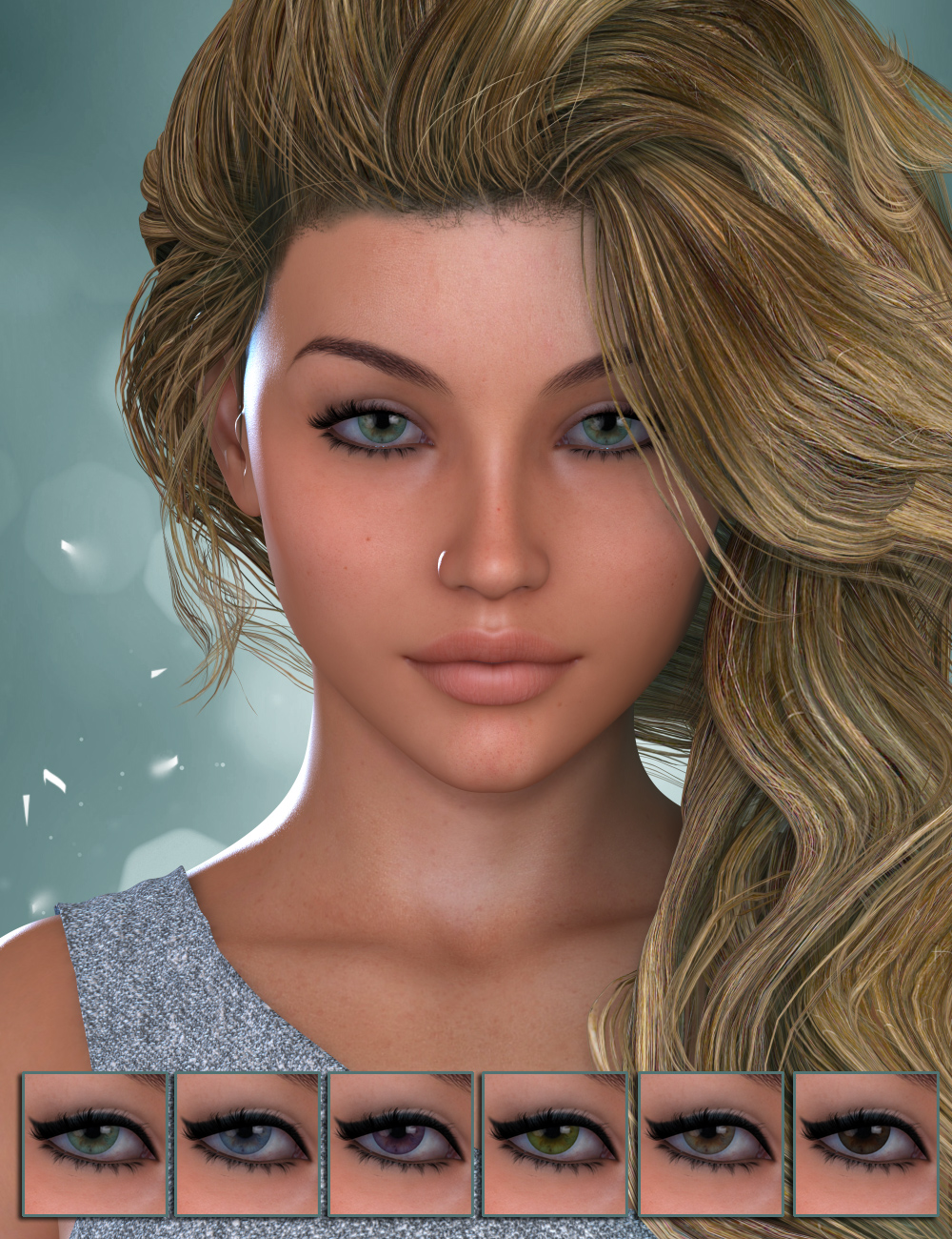 Sigrid for Genesis 2 Female(s) by: Freja, 3D Models by Daz 3D