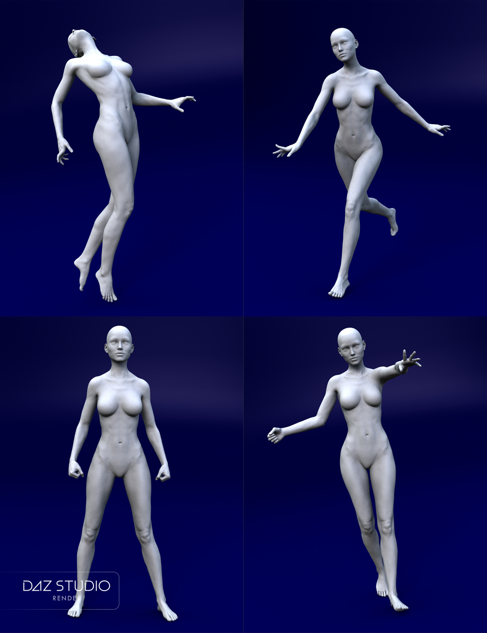 Fantasia Poses for Victoria 7 by: Muscleman, 3D Models by Daz 3D