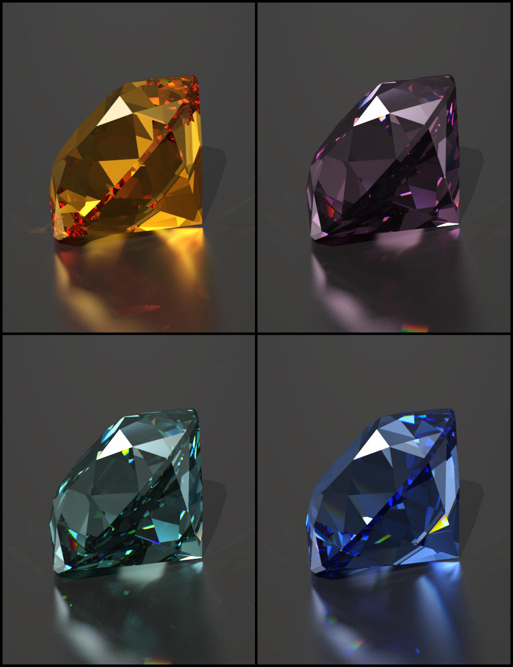 Metal and Gemstones by: JGreenlees, 3D Models by Daz 3D