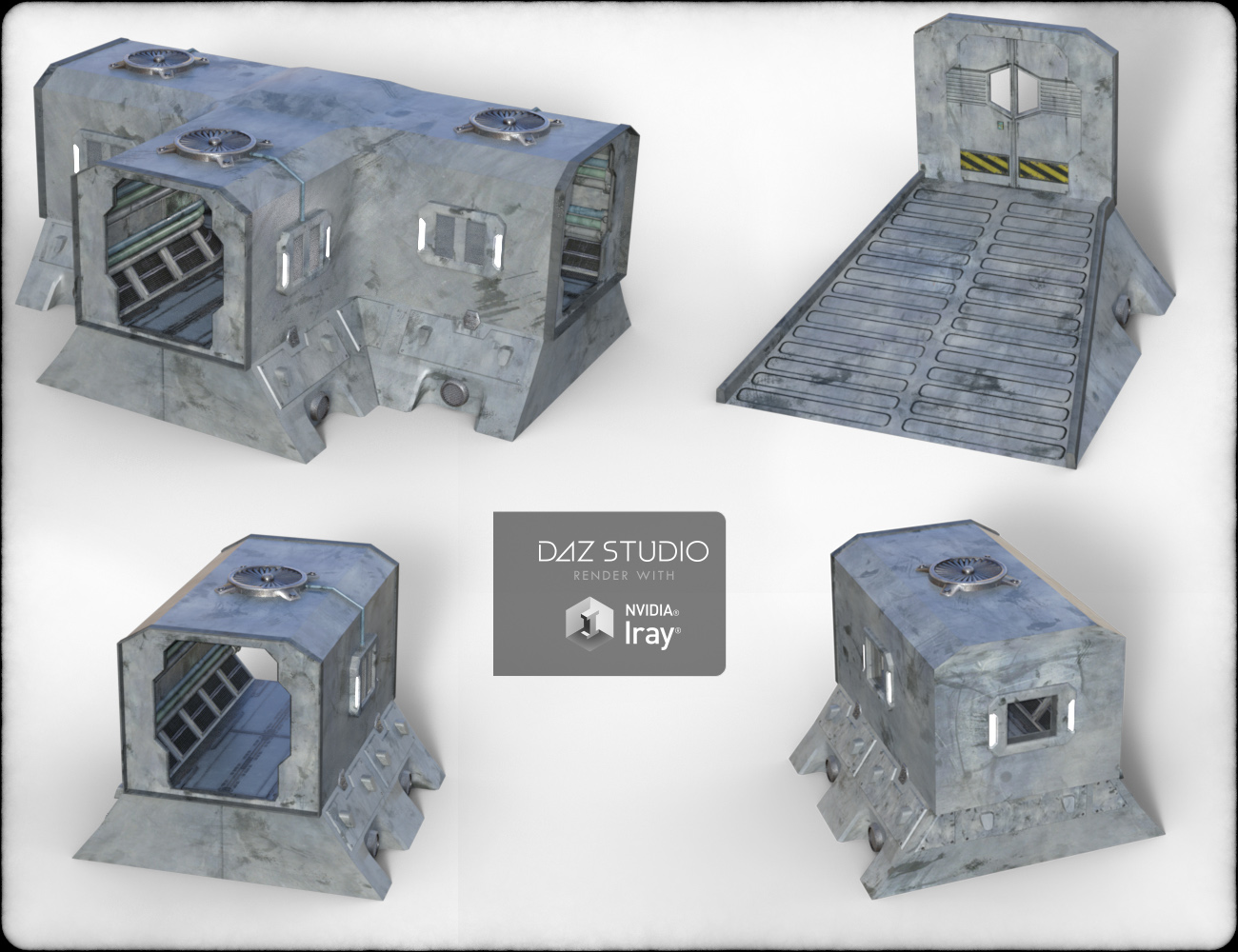 Easy Snap Sci Fi Corridors Easy Snap Sci Fi Corridors by: midnight_stories, 3D Models by Daz 3D