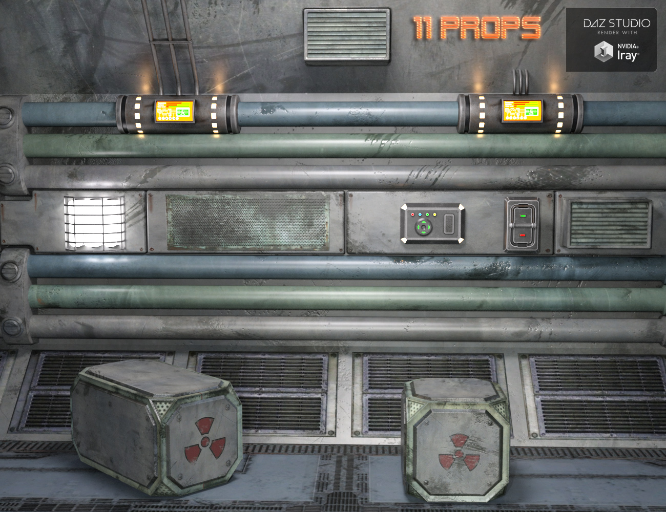 Easy Snap Sci Fi Corridors Easy Snap Sci Fi Corridors by: midnight_stories, 3D Models by Daz 3D