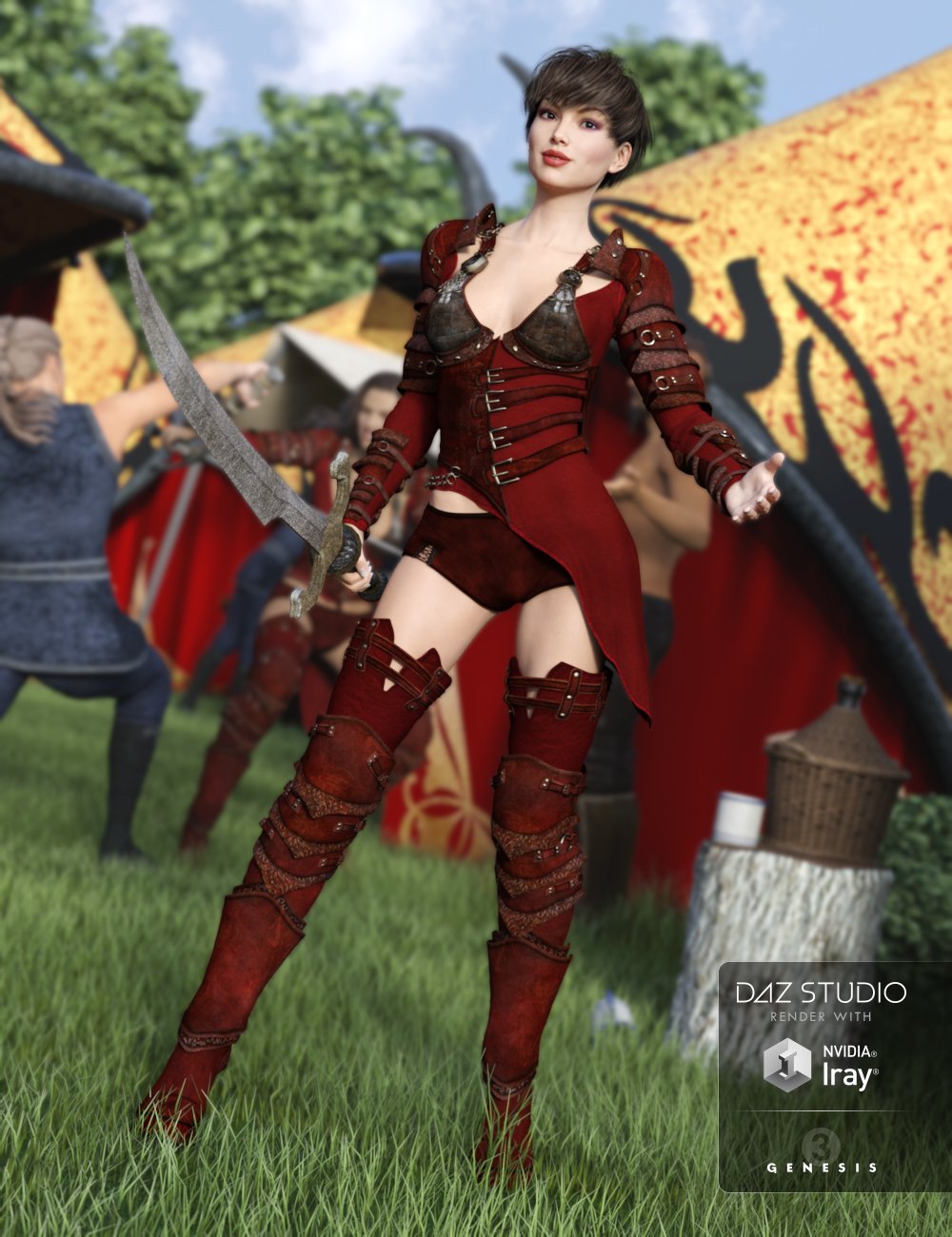 Red Talon for Genesis 3 Female(s) and Genesis 2 Female(s) Red Talon for Genesis 3 Female(s) and Genesis 2 Female(s) by: Barbara BrundonSarsa, 3D Models by Daz 3D