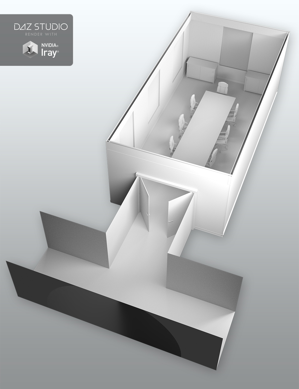 Corporate Meeting Room Corporate Meeting Room by: , 3D Models by Daz 3D