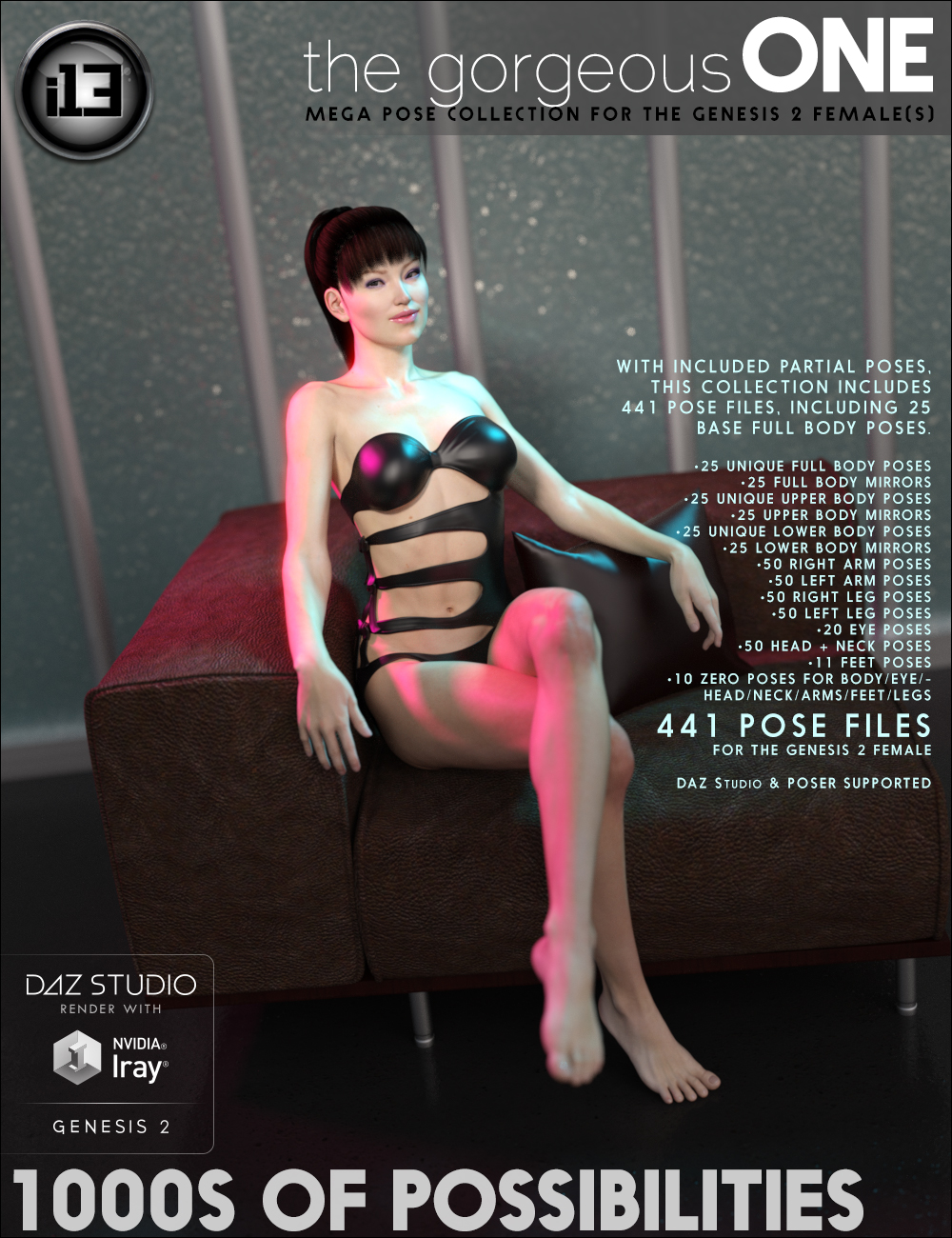 i13 the Gorgeous One by: ironman13, 3D Models by Daz 3D