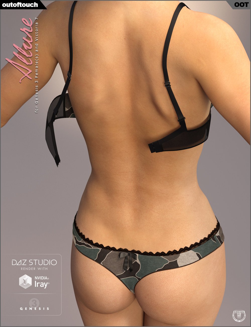 Allure Lingerie for Genesis 3 Female(s) Allure Lingerie for Genesis 3 Female(s) by: outoftouch, 3D Models by Daz 3D