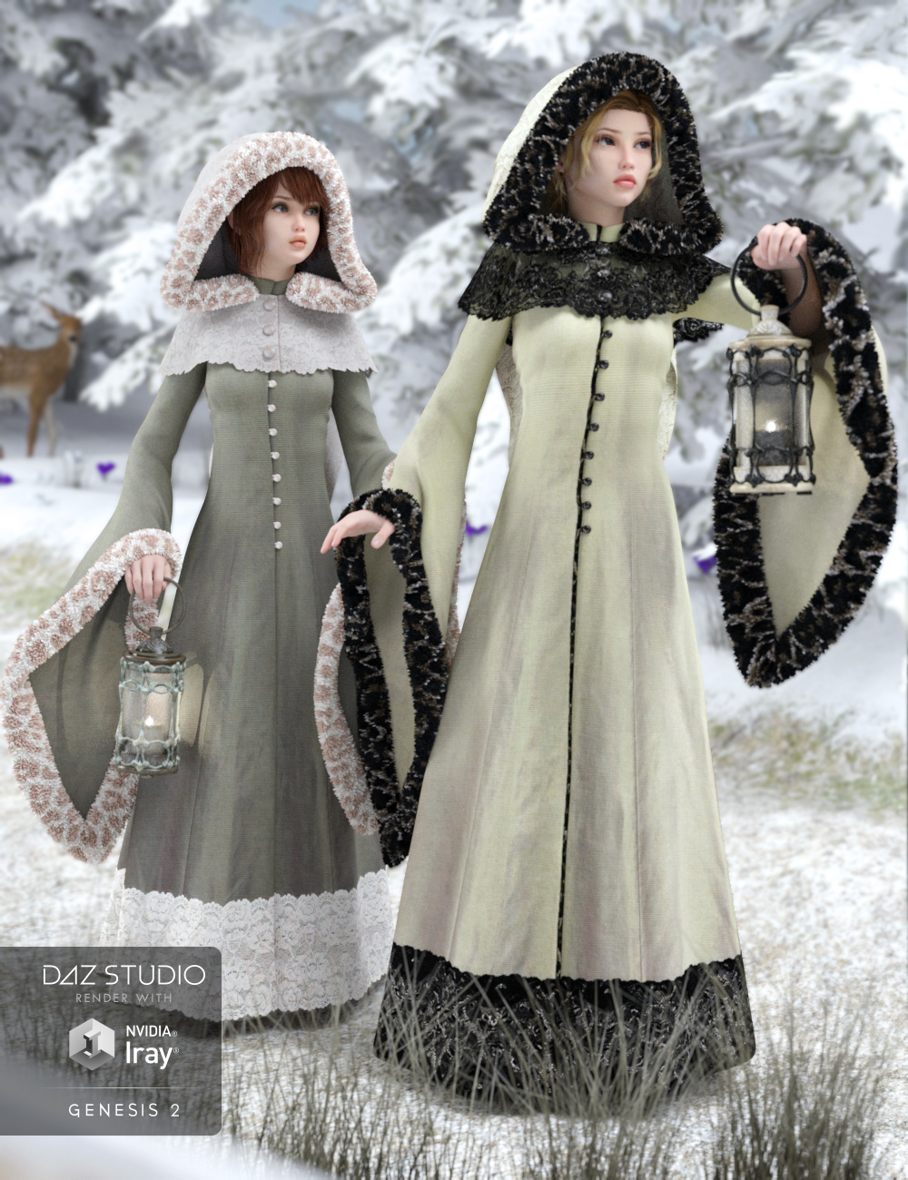 Wild Winter for Winter Fantasy by: Sarsa, 3D Models by Daz 3D