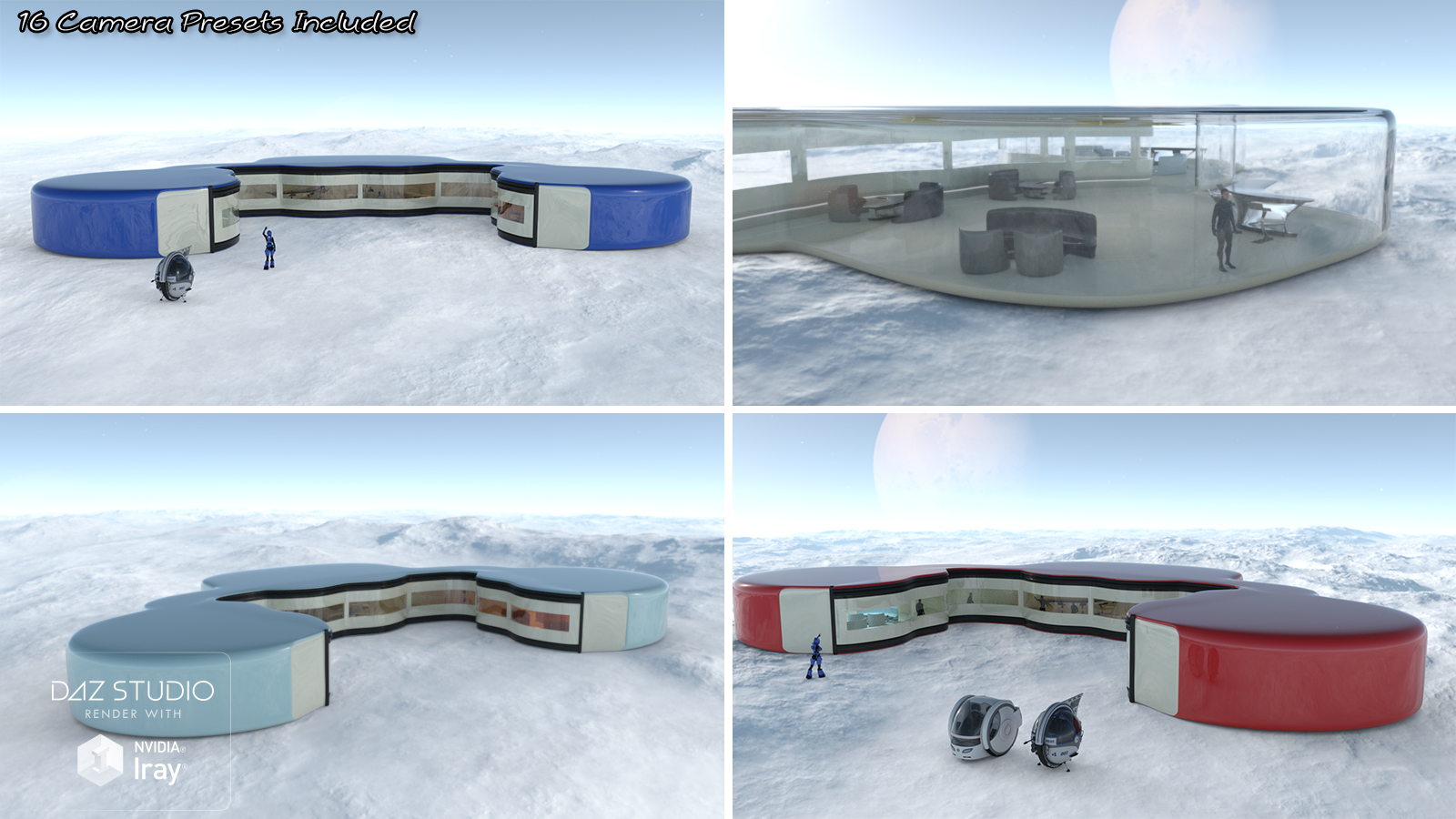The Modular Lounge by: V3Digitimes, 3D Models by Daz 3D