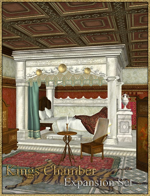 The Kings Chamber Expansion Pack 1 by: , 3D Models by Daz 3D
