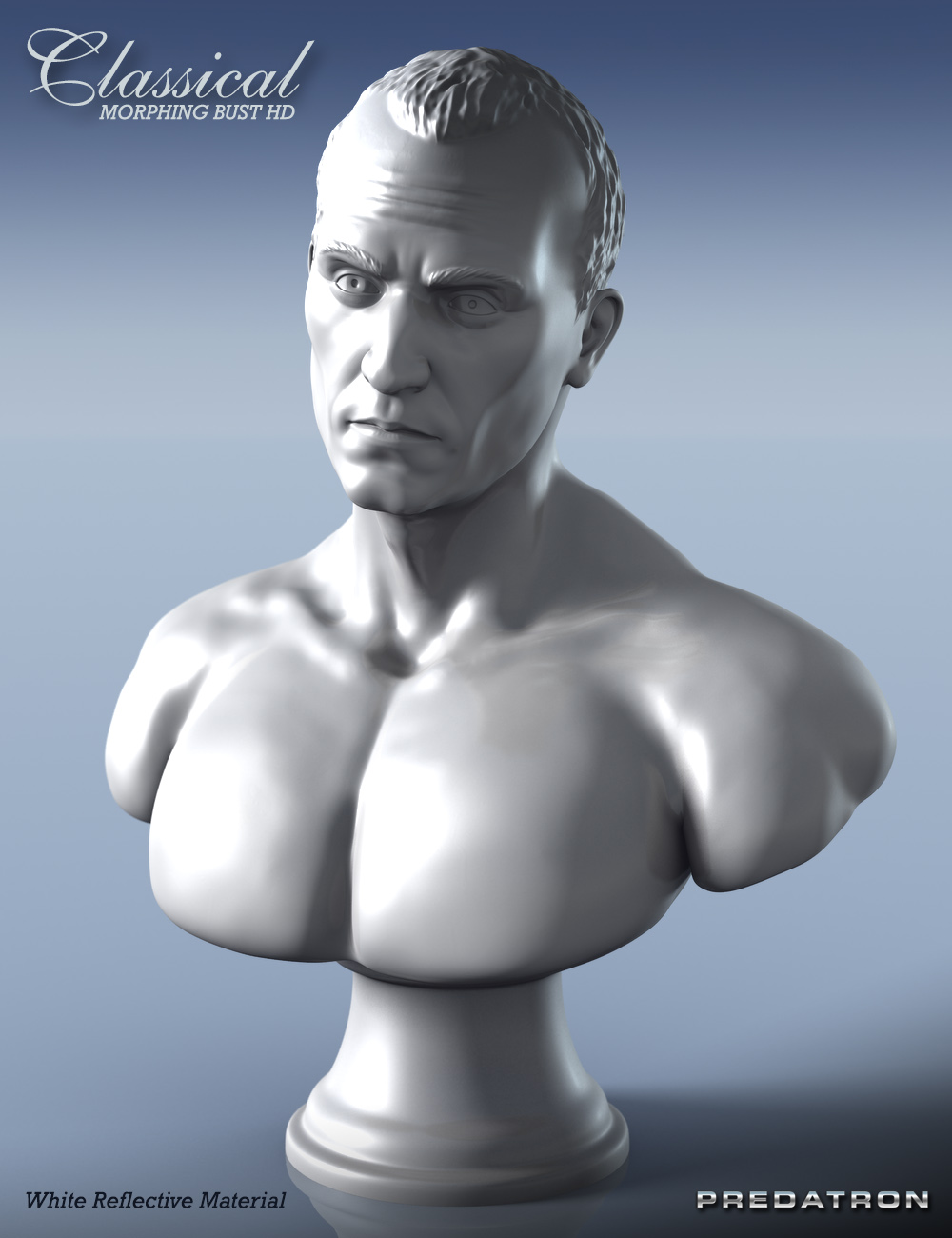 Classical Morphing Bust HD by: Predatron, 3D Models by Daz 3D
