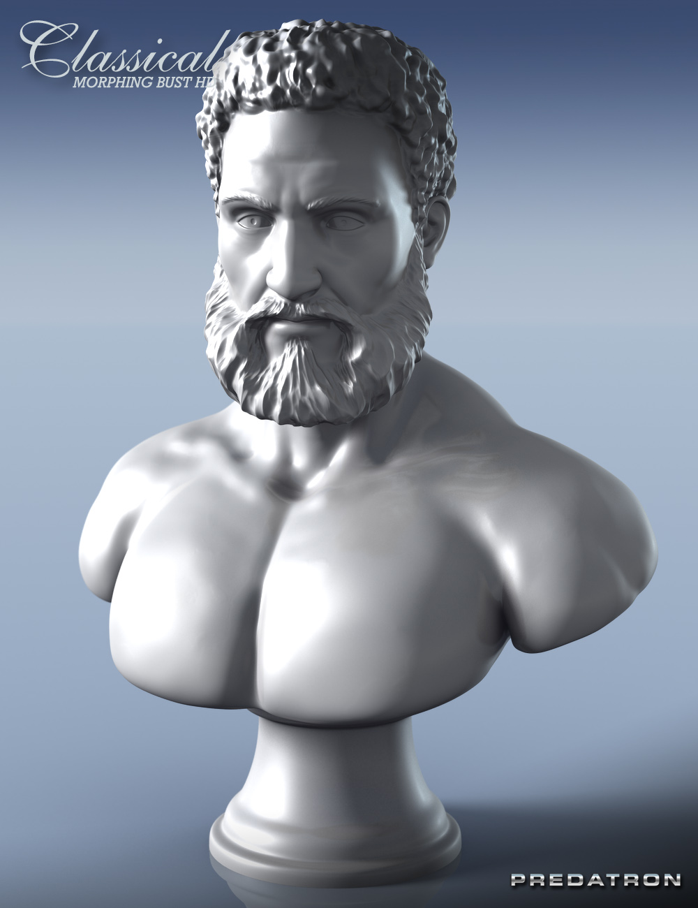 Classical Morphing Bust HD by: Predatron, 3D Models by Daz 3D