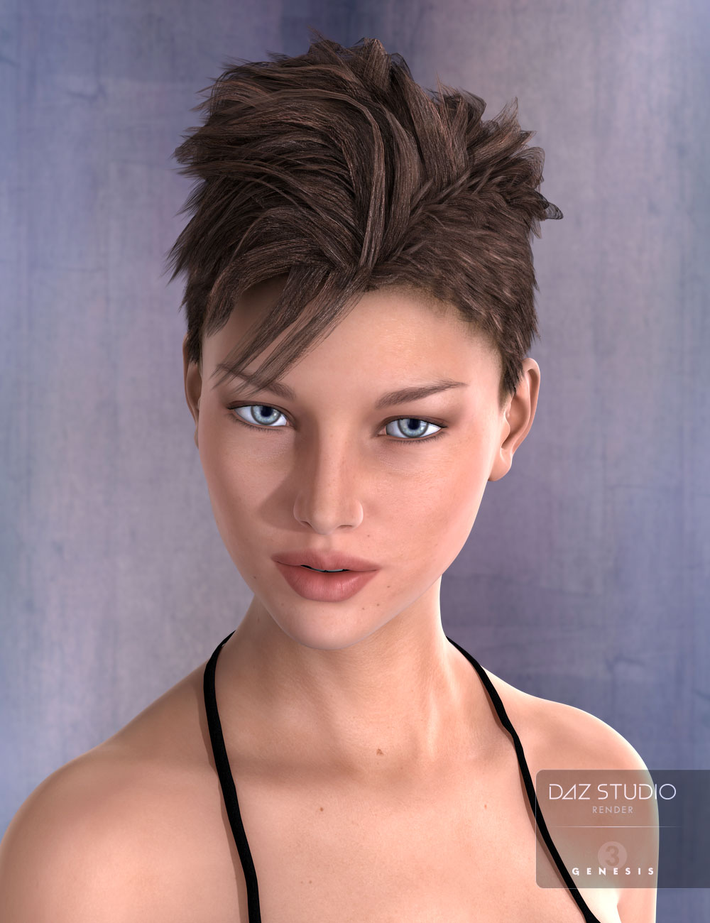 Chace Hair for Genesis 3 Female(s) and Genesis 2 Female(s) by: AprilYSH, 3D Models by Daz 3D