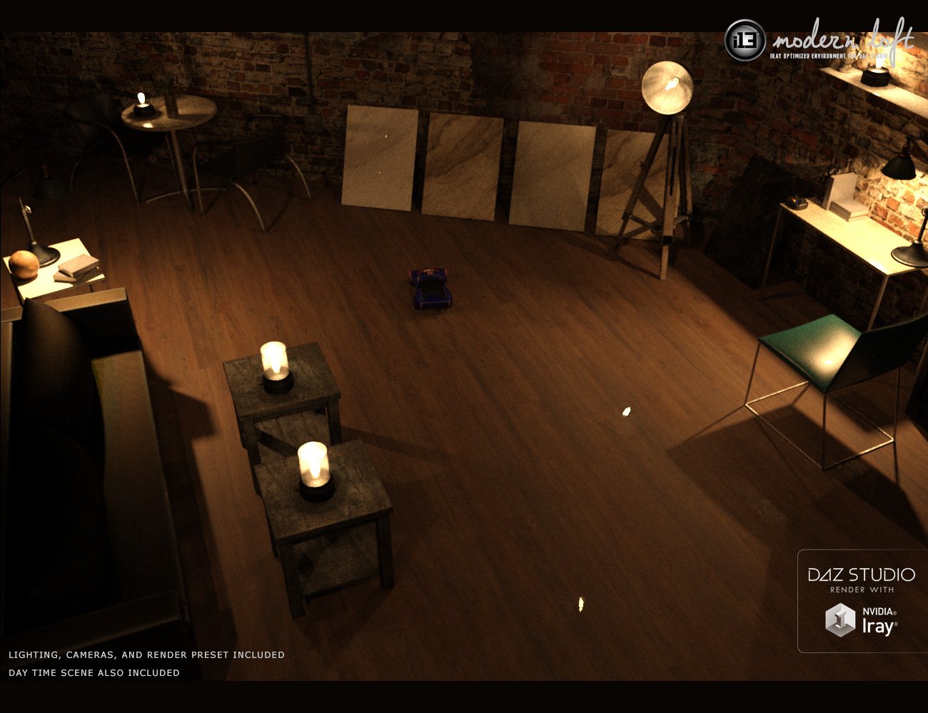 i13 Modern Loft i13 Modern Loft by: ironman13, 3D Models by Daz 3D