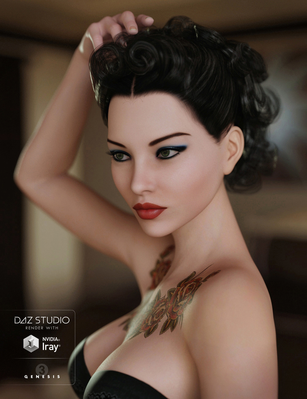 Carmilla for Victoria 7 by: DemonicaEviliusJessaii, 3D Models by Daz 3D