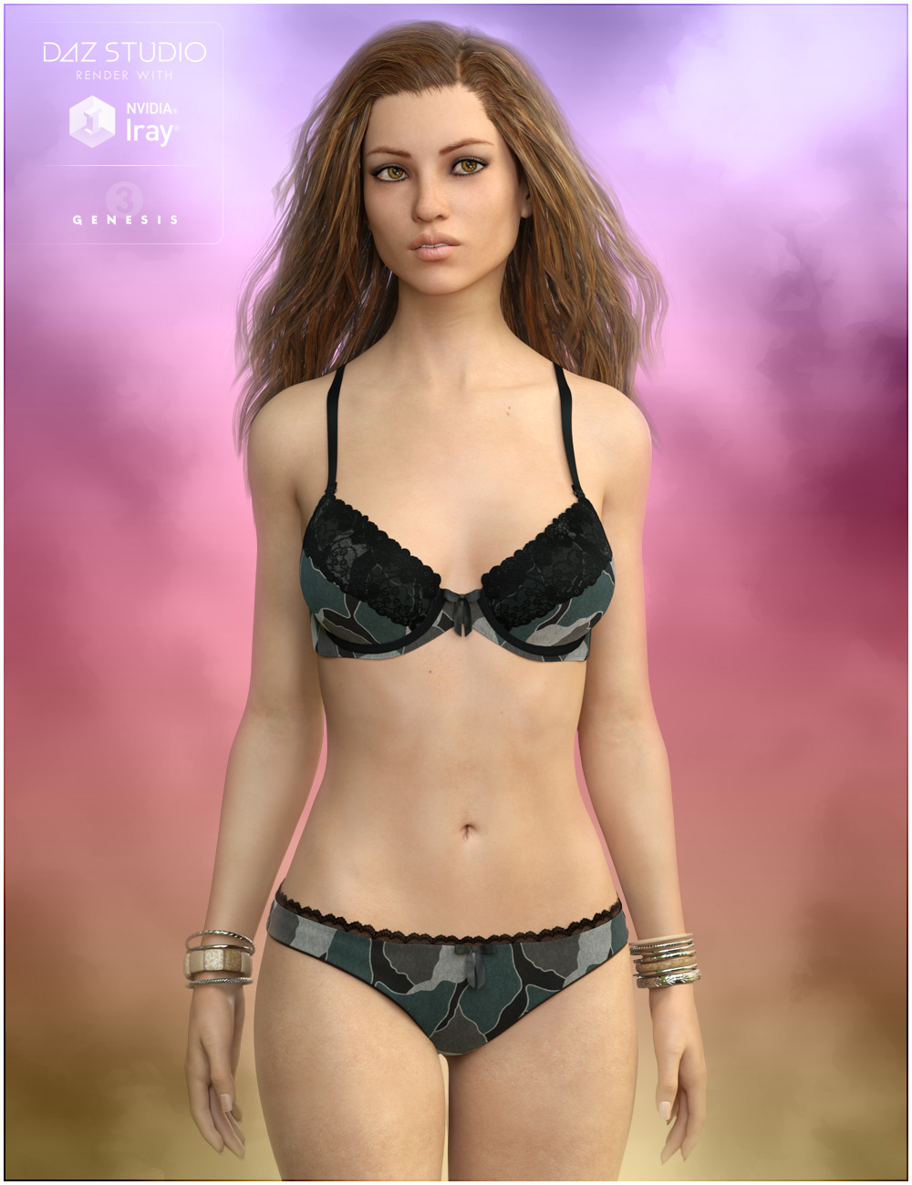 FWSA Bonnie HD for Victoria 7 by: Fred Winkler ArtSabby, 3D Models by Daz 3D