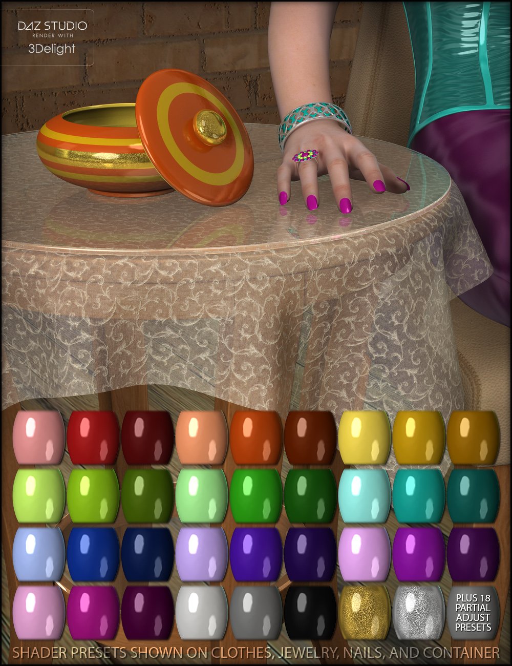 Lune Nails for Genesis 3 Female(s) Lune Nails for Genesis 3 Female(s) by: Fisty & DarcFred Winkler ArtSabby, 3D Models by Daz 3D