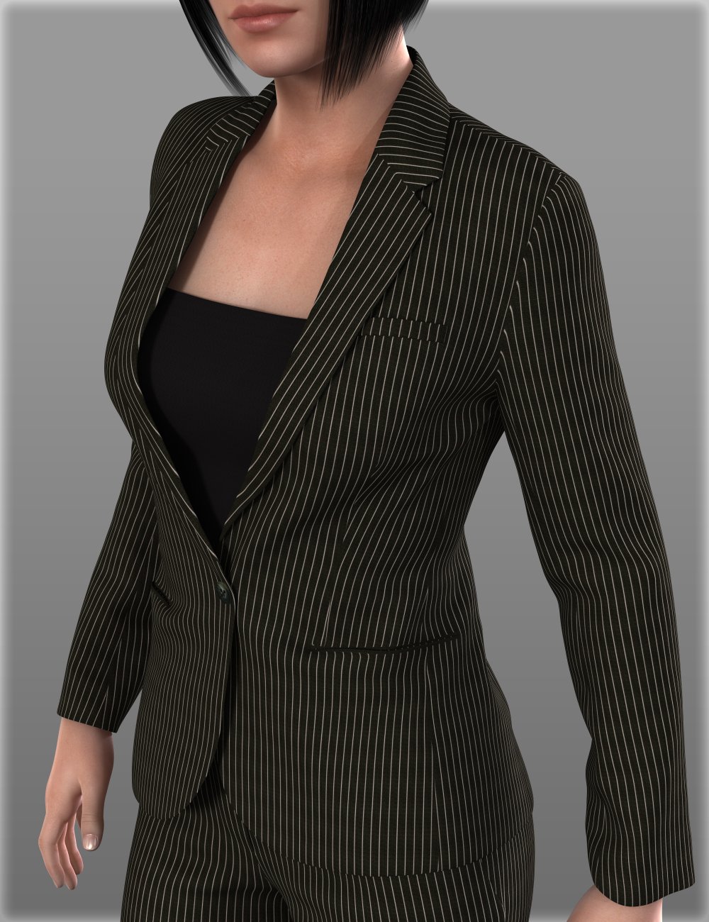 Women's Suits B for Genesis 2 Female(s) by: IH Kang, 3D Models by Daz 3D