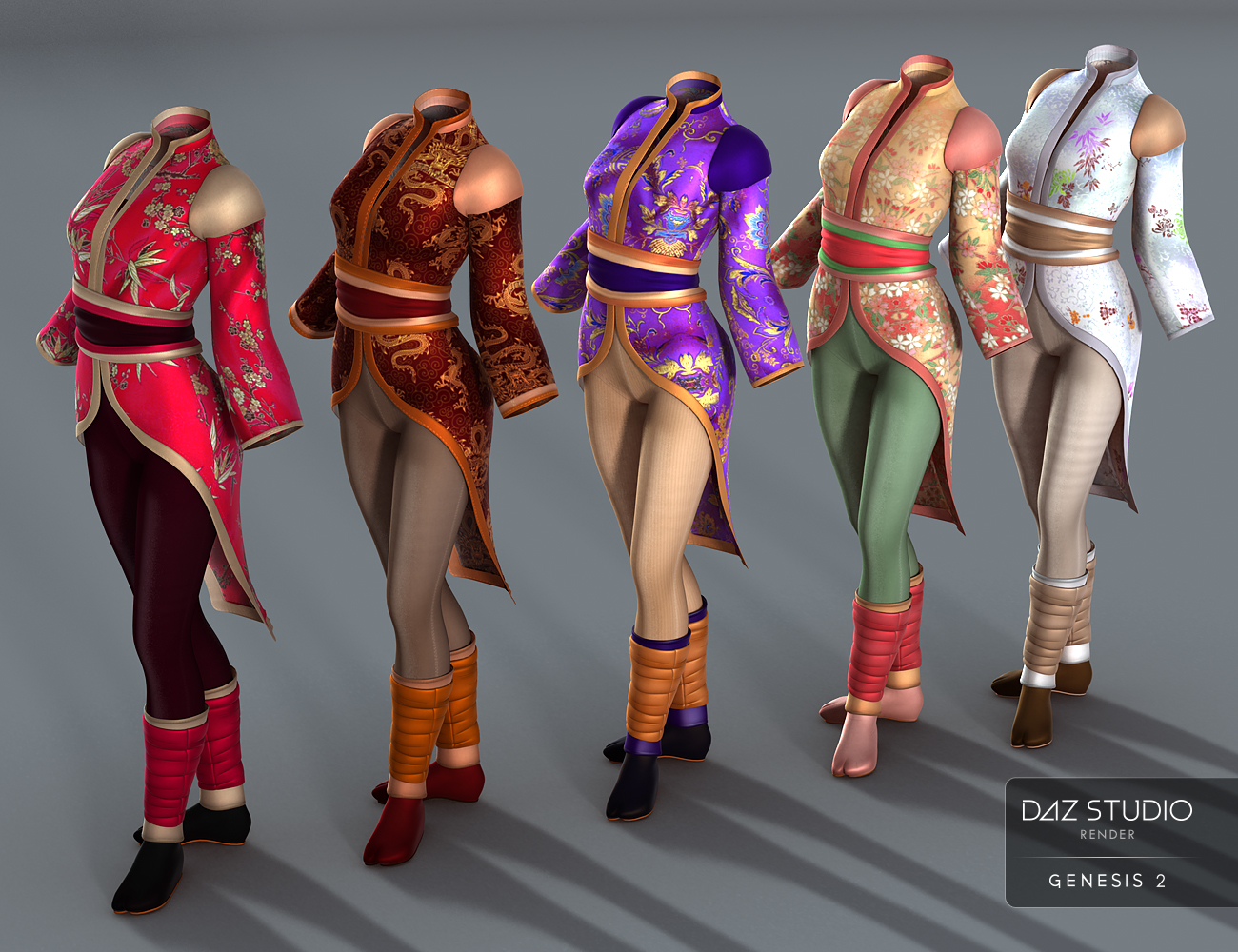 Ninja Chan for Genesis 2 Female(s) by: Lyrra MadrilShanasSoulmate, 3D Models by Daz 3D
