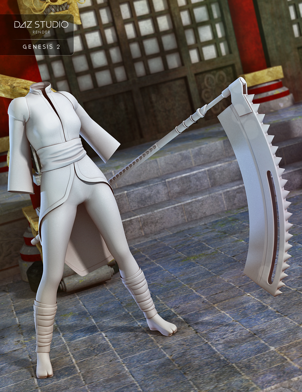 Ninja Chan for Genesis 2 Female(s) by: Lyrra MadrilShanasSoulmate, 3D Models by Daz 3D