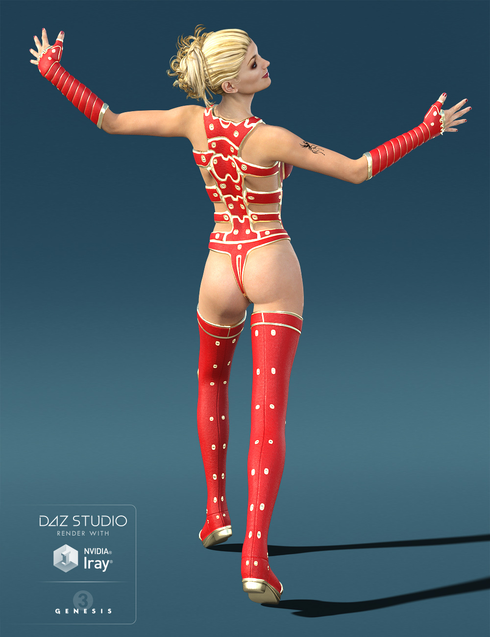 Road Predator for Genesis 3 Female(s) by: midnight_stories, 3D Models by Daz 3D