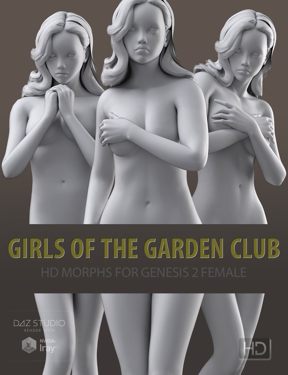 LY Girls of the Garden Club HD for Genesis 2 Female(s) by: Lyoness, 3D Models by Daz 3D