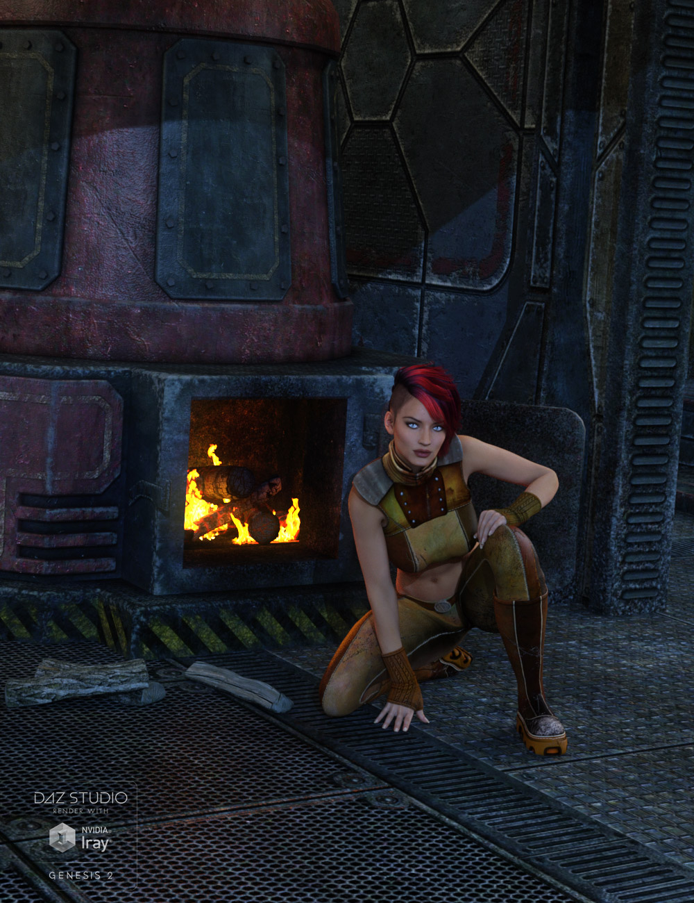 DM's P-Sector by: Daniemarforno, 3D Models by Daz 3D