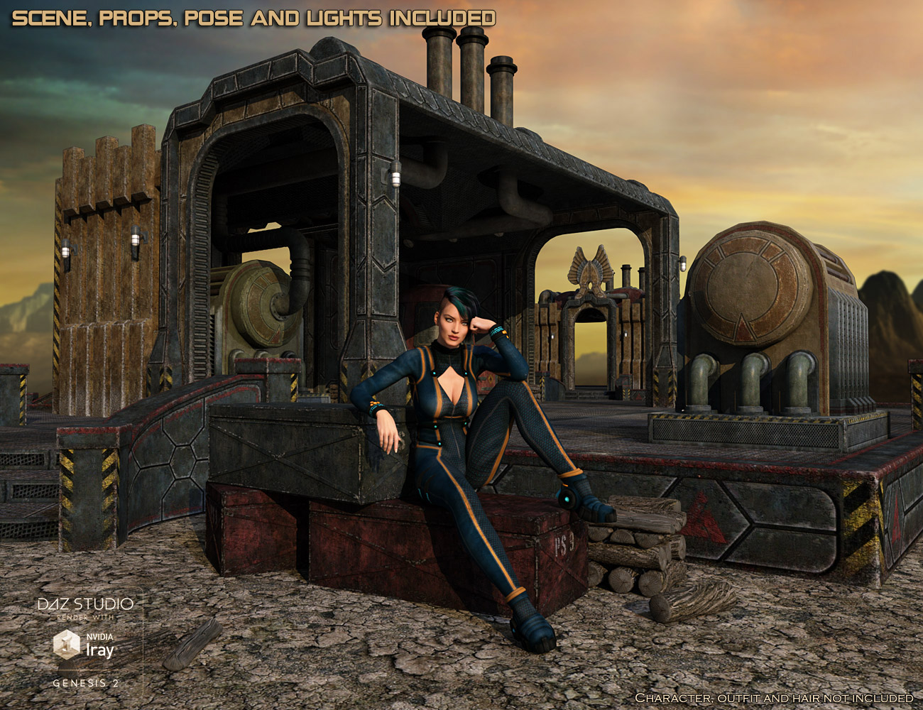 DM's P-Sector DM's P-Sector by: Daniemarforno, 3D Models by Daz 3D