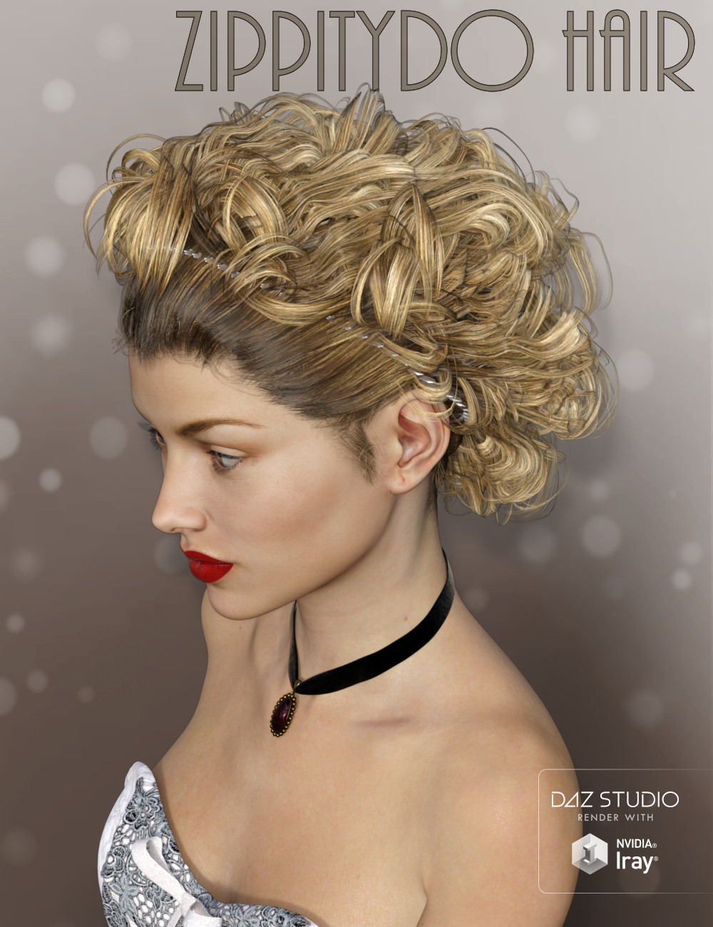 ZippityDo Hair by: goldtassel, 3D Models by Daz 3D