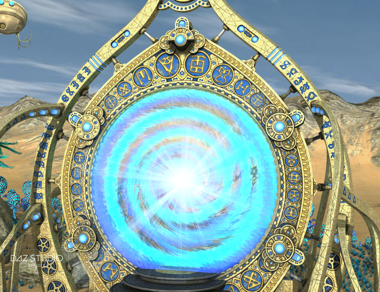 Atlantida Portal Atlantida Portal by: petipet, 3D Models by Daz 3D