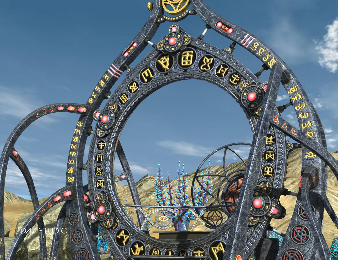 Atlantida Portal Atlantida Portal by: petipet, 3D Models by Daz 3D