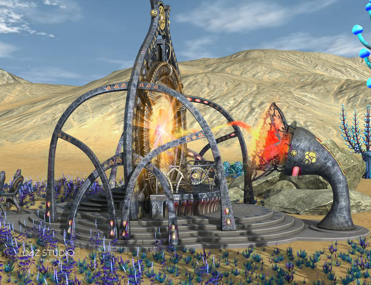Atlantida Portal Atlantida Portal by: petipet, 3D Models by Daz 3D