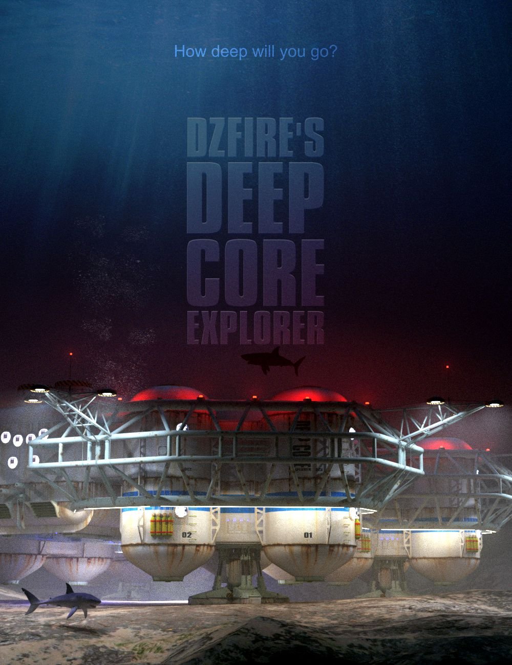 Deep Core Explorer by: DzFire, 3D Models by Daz 3D