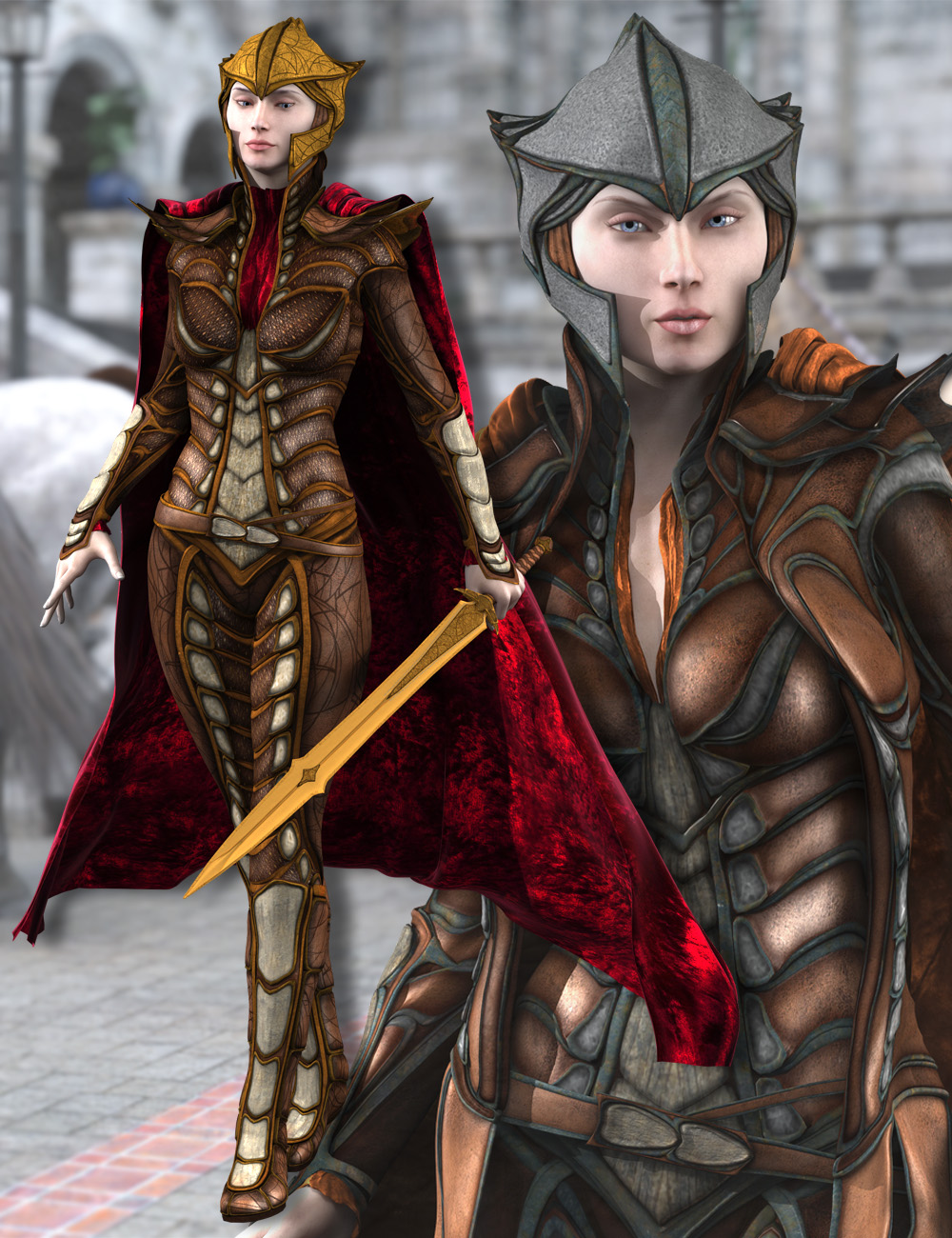 Rune Outfit for Genesis 2 Female(s) Rune Outfit for Genesis 2 Female(s) by: Arki, 3D Models by Daz 3D