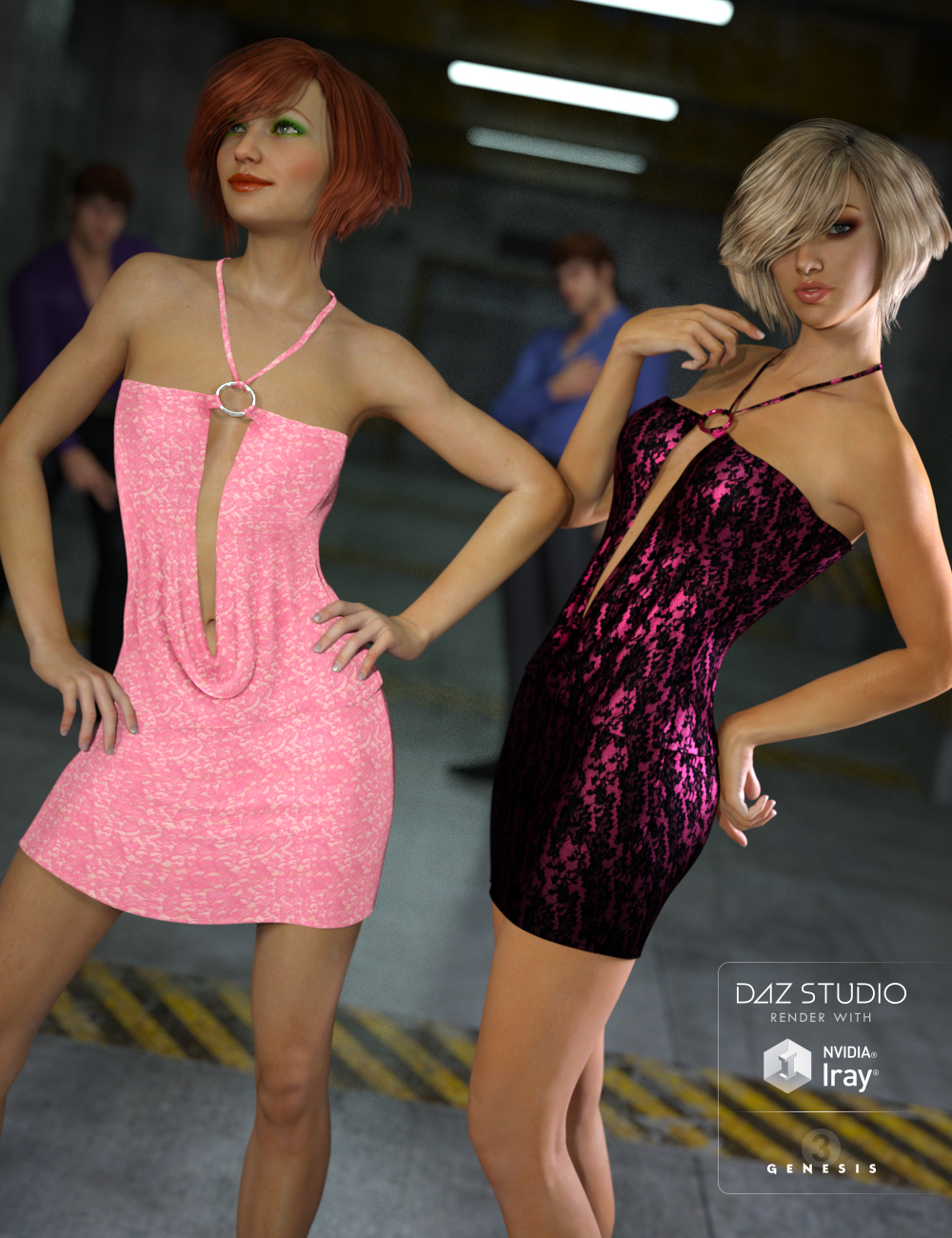 Night Life for Genesis 3 Female(s) by: 4blueyesbucketload3d, 3D Models by Daz 3D