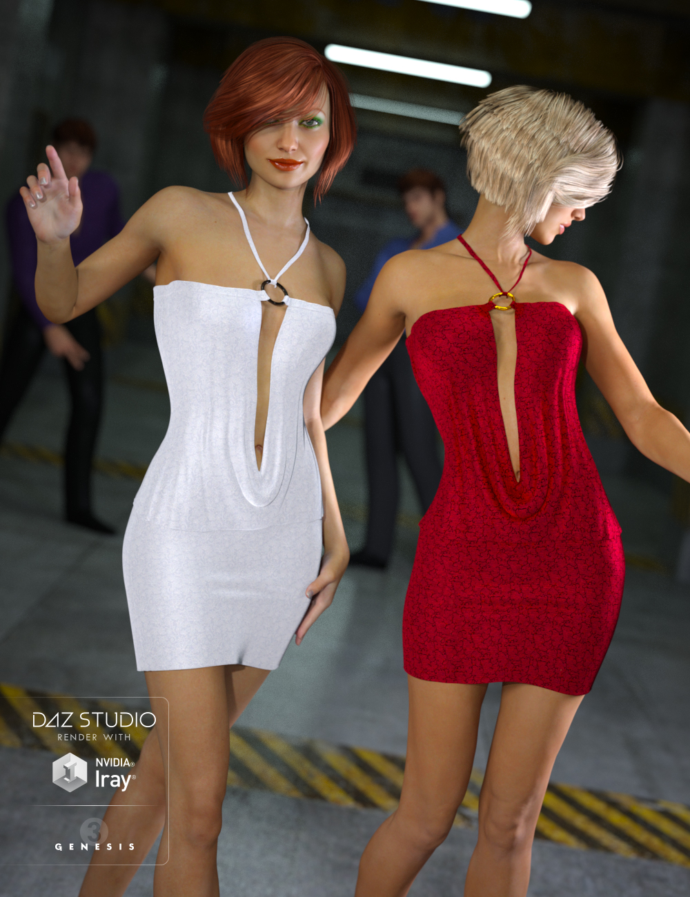 Night Life for Genesis 3 Female(s) by: 4blueyesbucketload3d, 3D Models by Daz 3D
