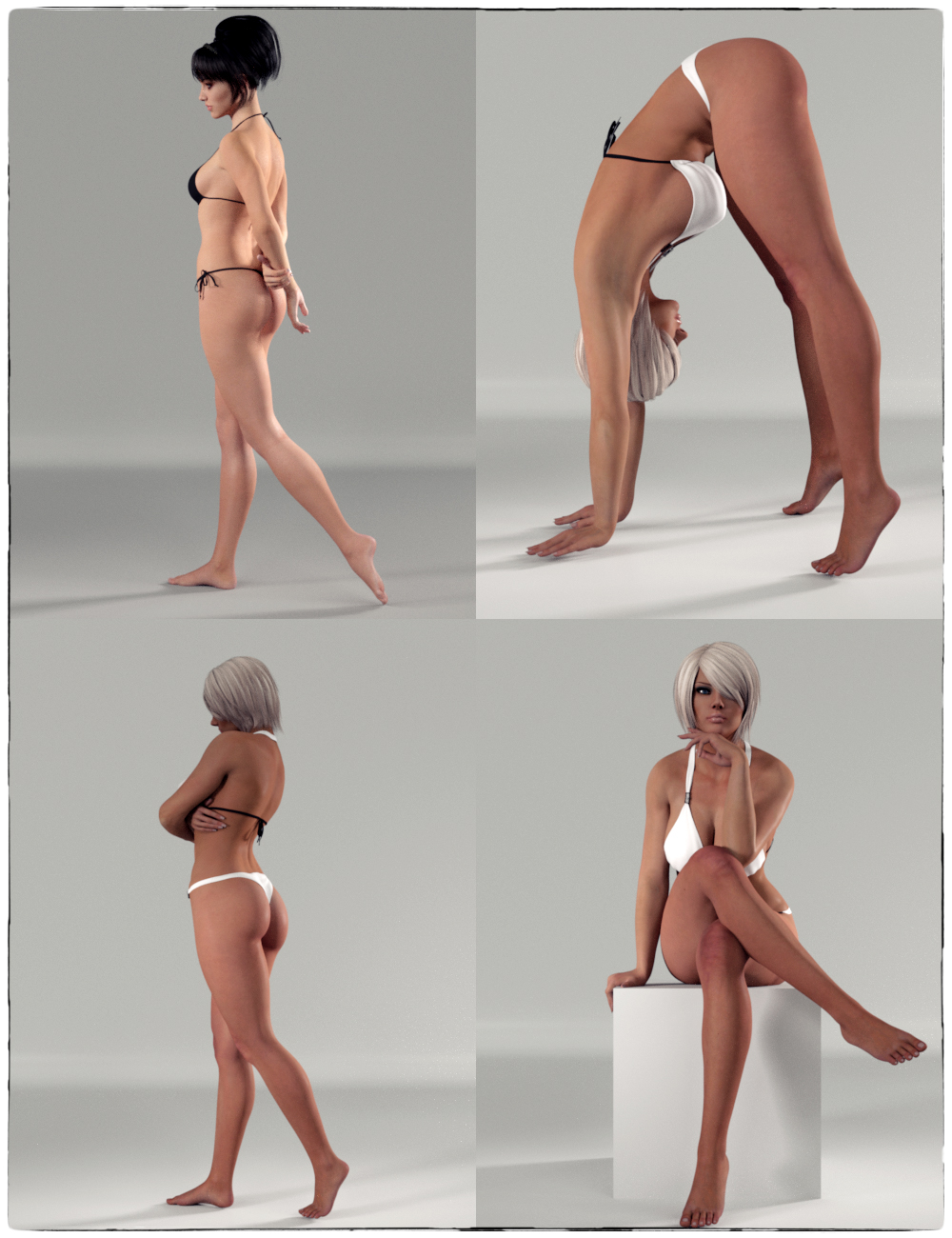 Digital Pose Set Volume 2 Digital Pose Set Volume 2 by: Digital Touch, 3D Models by Daz 3D