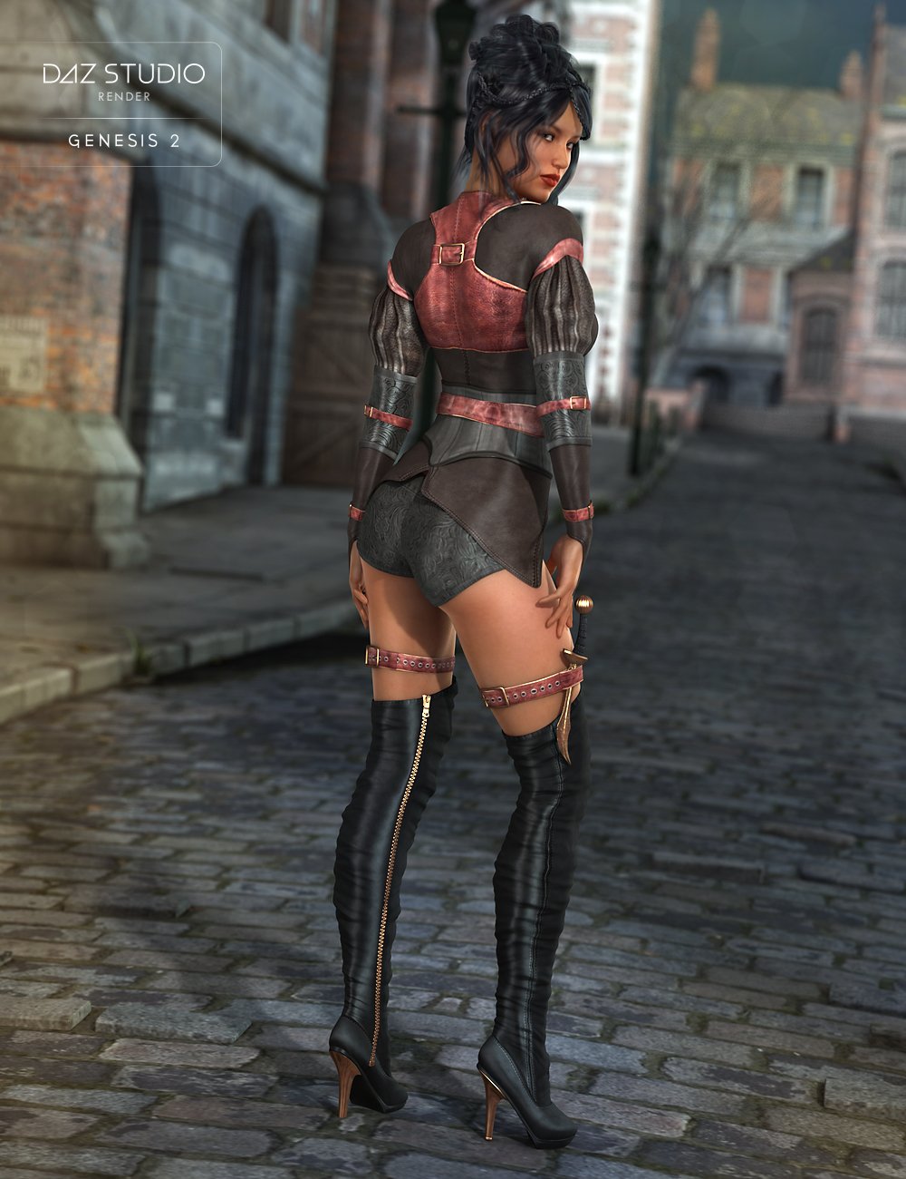 Renegade Hunter for Genesis 2 Female(s) Renegade Hunter for Genesis 2 Female(s) by: NikisatezShox-Design, 3D Models by Daz 3D