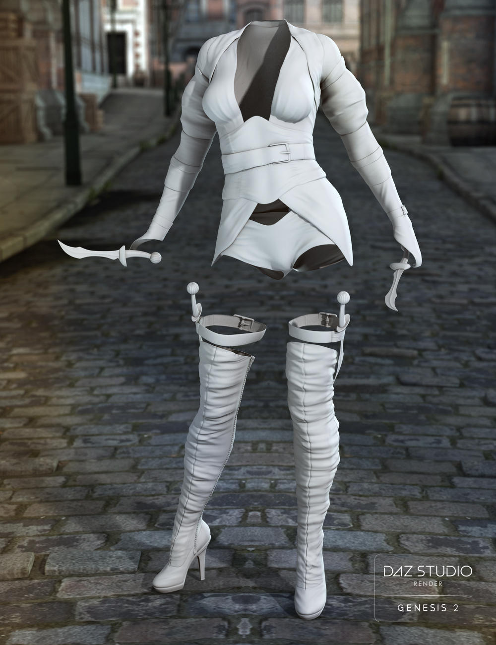 Renegade Hunter for Genesis 2 Female(s) by: NikisatezShox-Design, 3D Models by Daz 3D