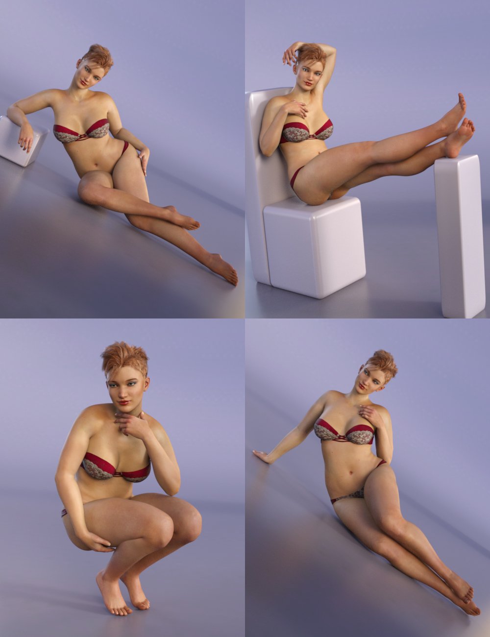 Capsces Cute and Flirty Poses for Bethany 7 by: Capsces Digital Ink, 3D Models by Daz 3D