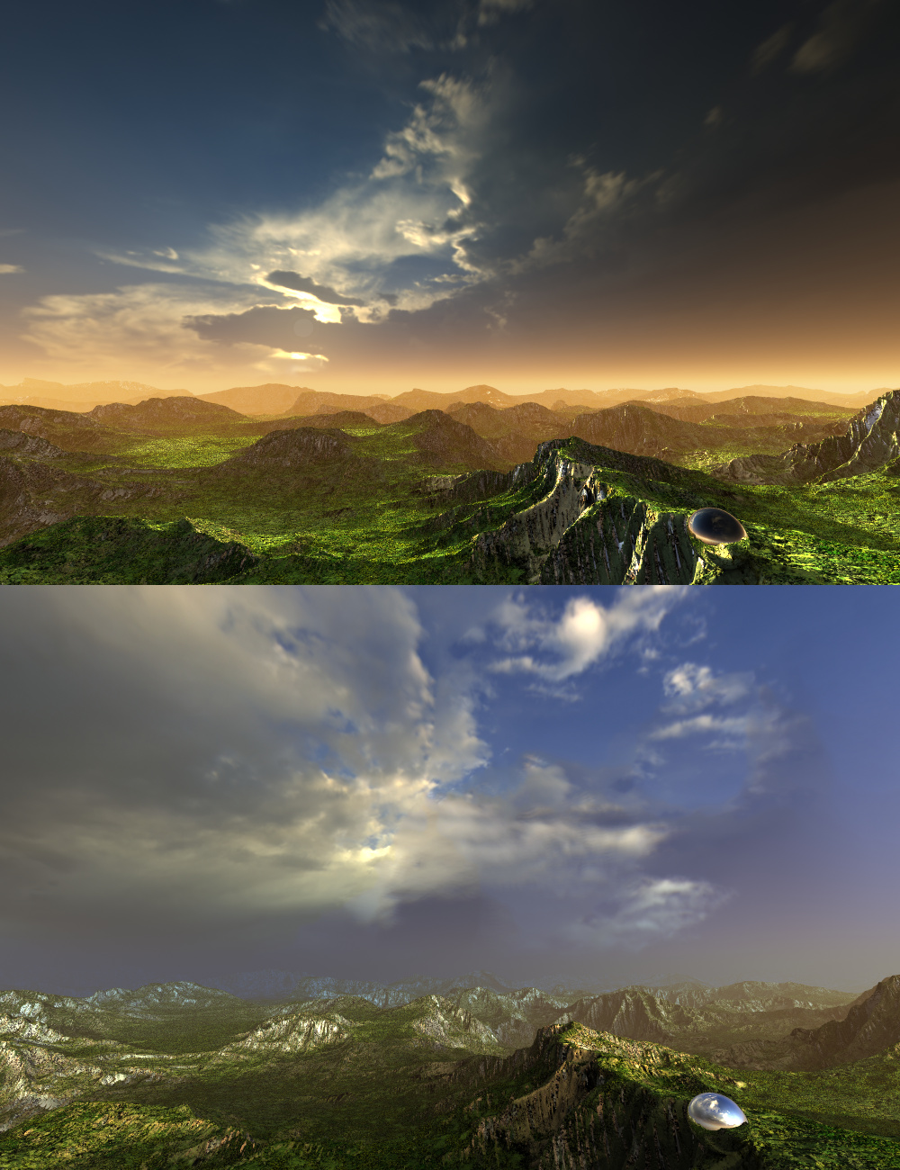 Bryce 7.1 Pro Sunless HDRI Skies Bryce 7.1 Pro Sunless HDRI Skies by: Horo, 3D Models by Daz 3D