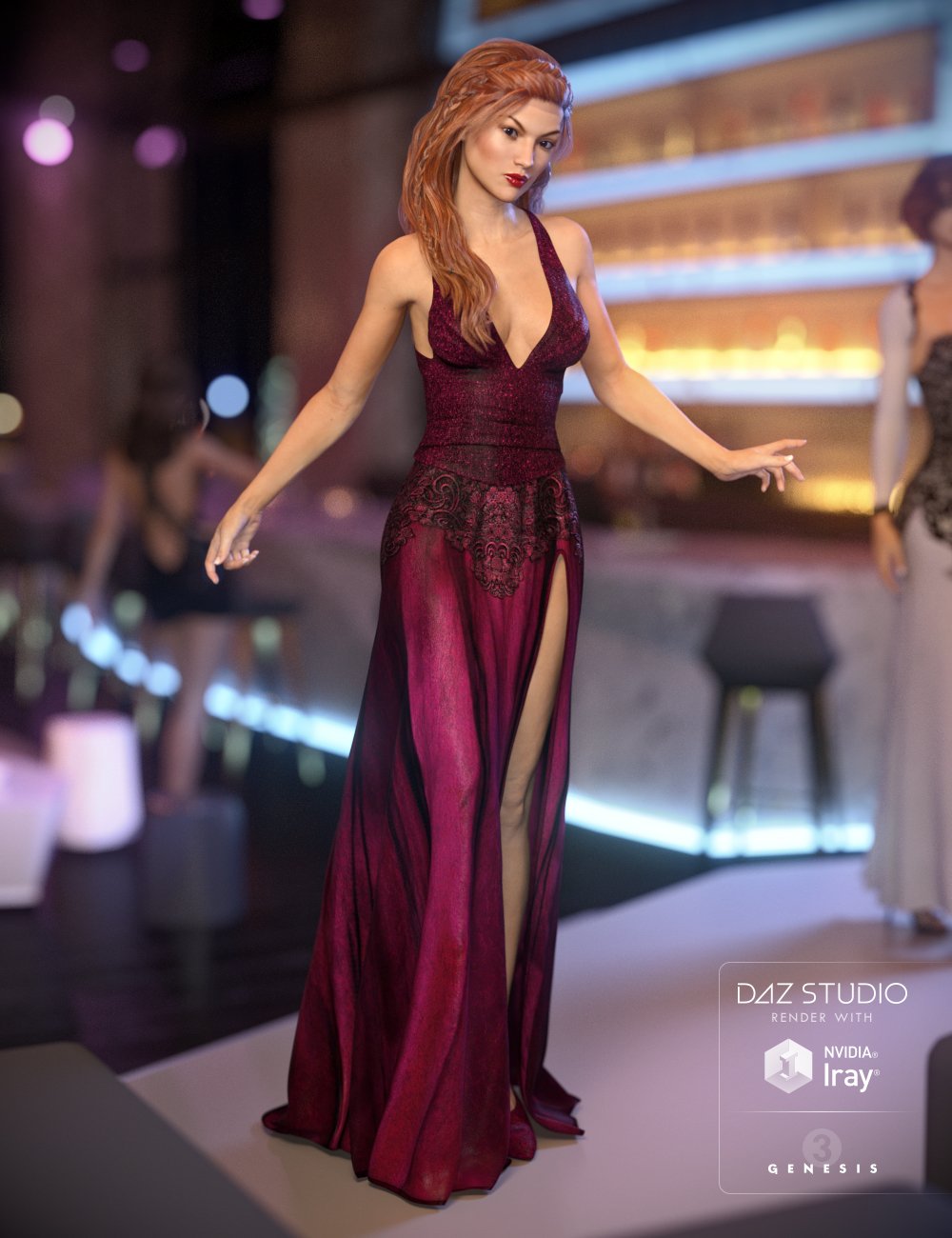 Glamour Outfit for Genesis 3 Female(s) Glamour Outfit for Genesis 3 Female(s) by: MadaSarsa, 3D Models by Daz 3D