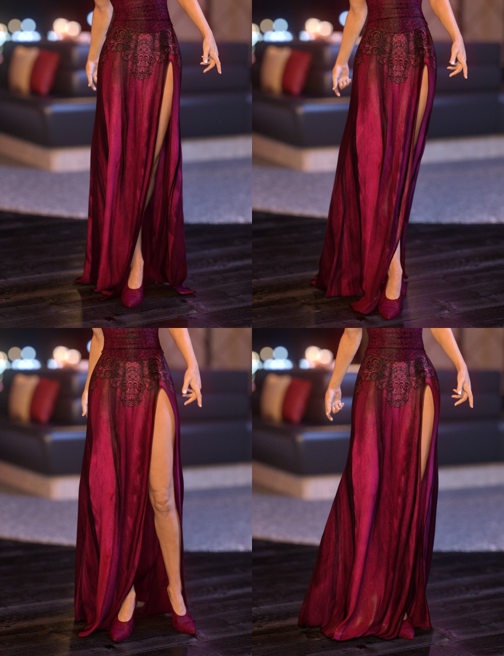 Glamour Outfit for Genesis 3 Female(s) Glamour Outfit for Genesis 3 Female(s) by: MadaSarsa, 3D Models by Daz 3D
