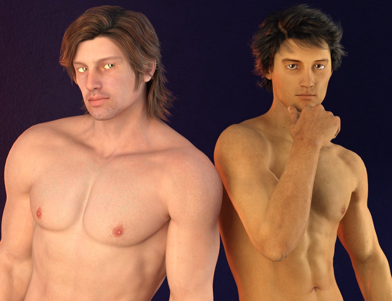  Beautiful Skin Iray Genesis 2 Male(s) by: FuselingSickleyield, 3D Models by Daz 3D