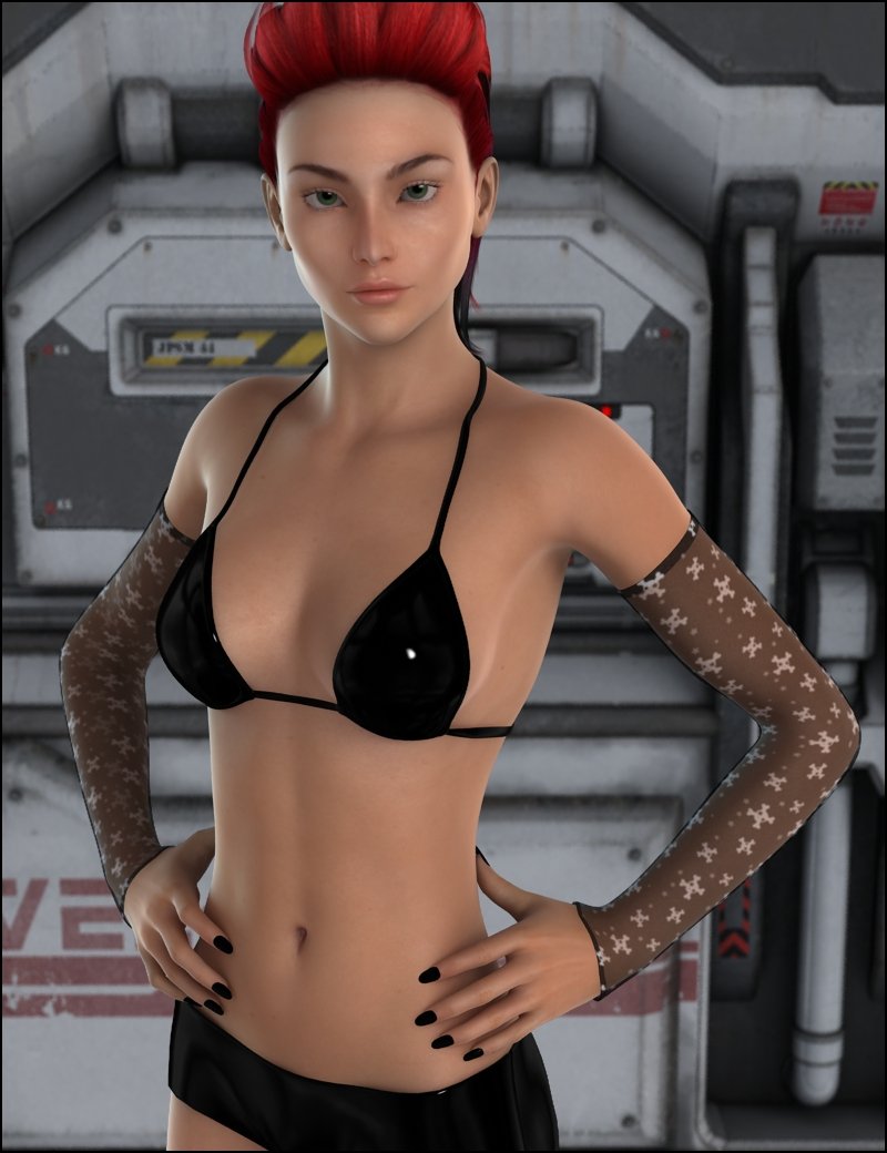 Wicked Armlets for Genesis & Genesis 2 Female(s) by: Xena, 3D Models by Daz 3D