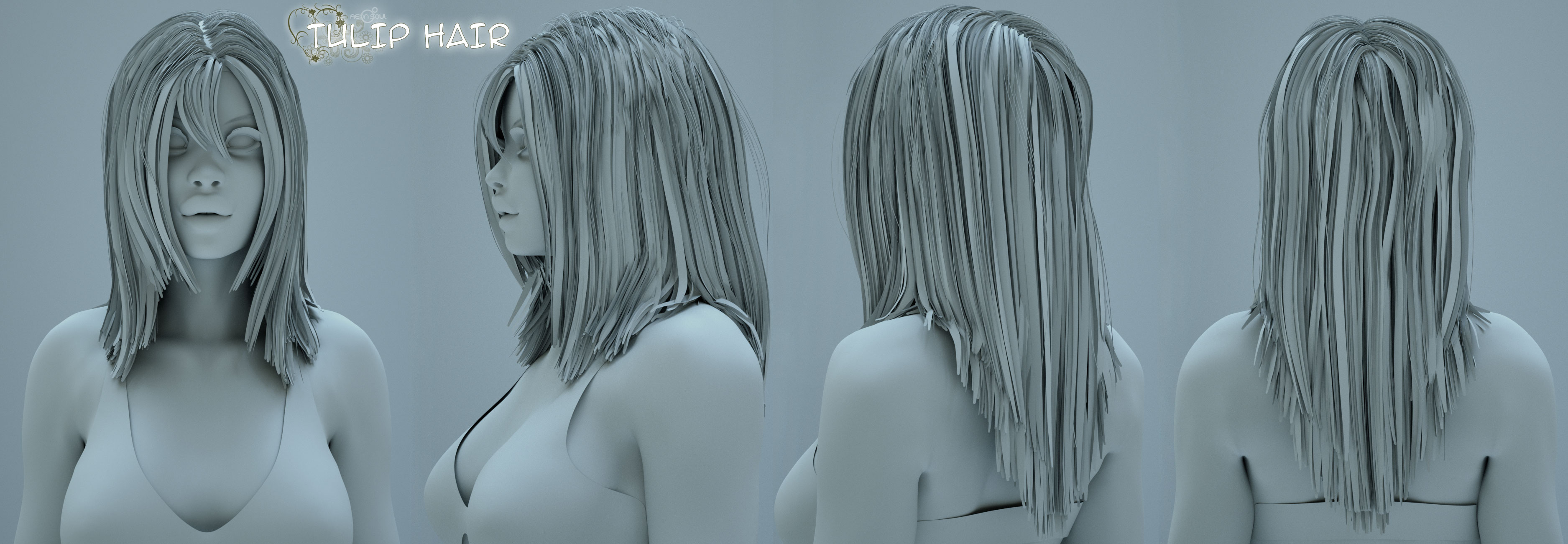 Tulip Hair for Genesis 3 Female(s) Tulip Hair for Genesis 3 Female(s) by: Aeon Soul, 3D Models by Daz 3D
