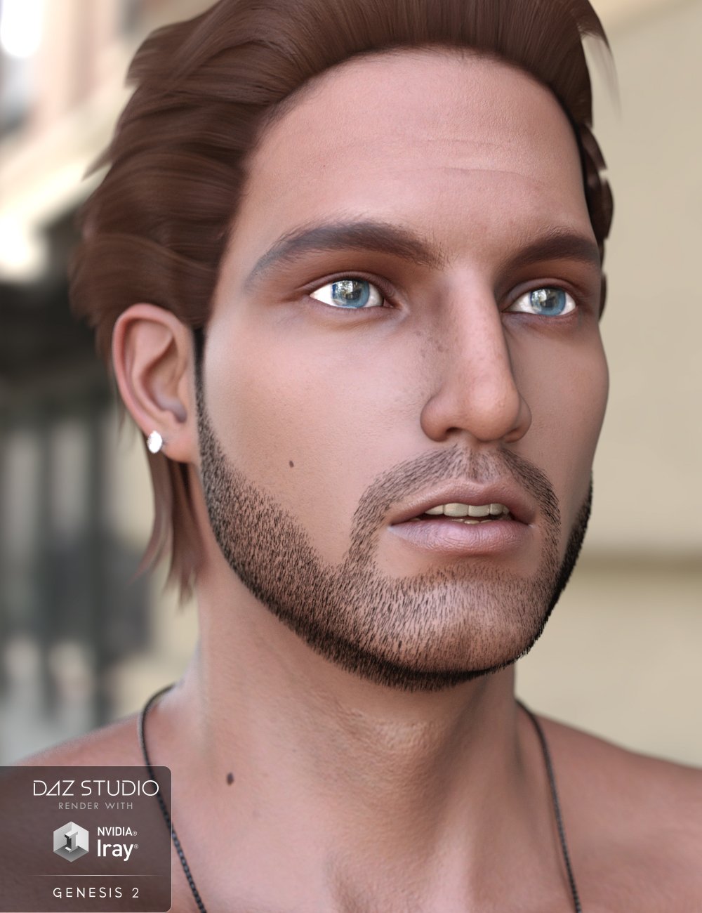 JM HumanShader for Iray by: JavierMicheal, 3D Models by Daz 3D