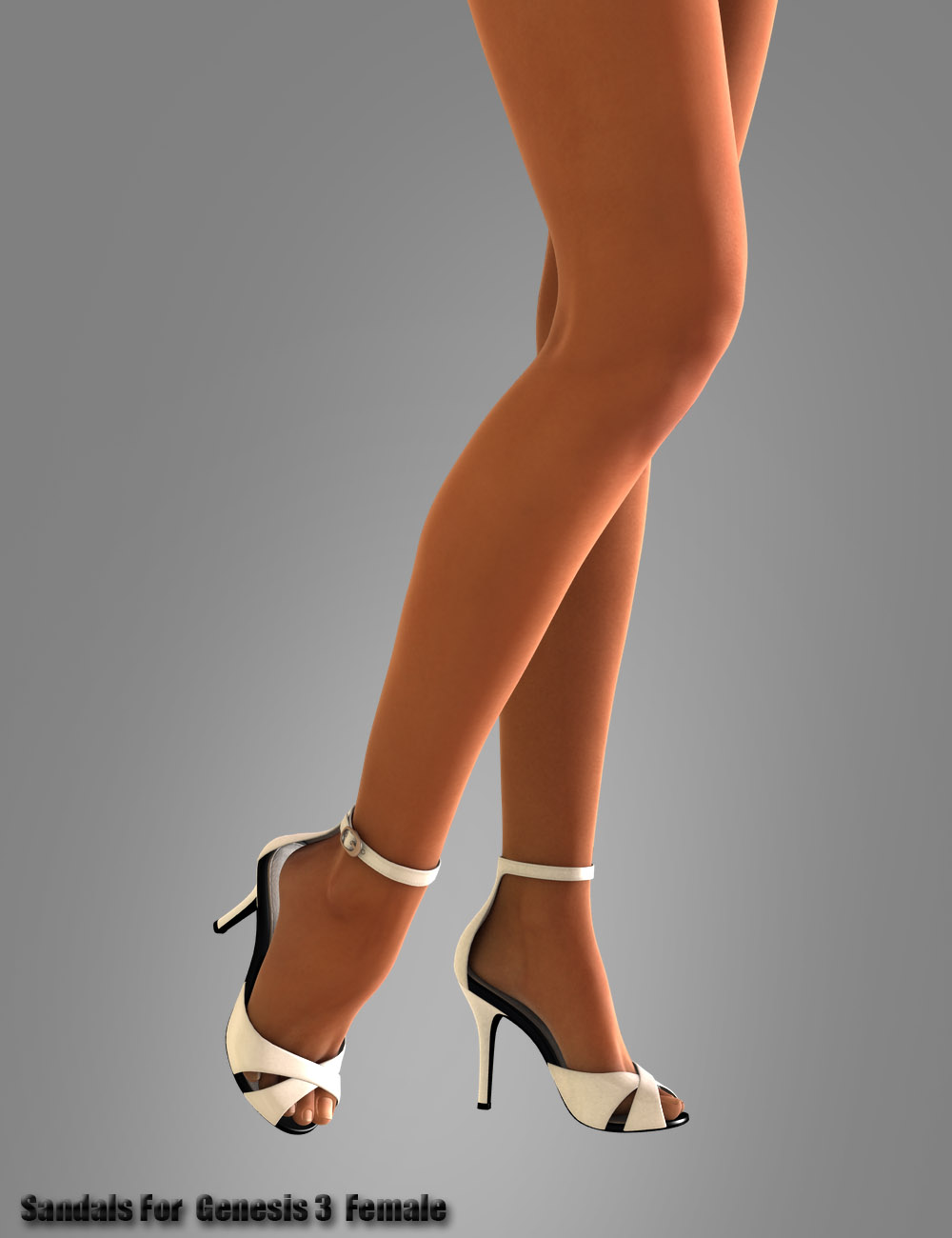 Sandals for Genesis 3 Female(s) by: dx30, 3D Models by Daz 3D